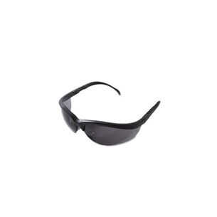 EYE PROTECTION | MCR Safety Klondike Safety Glasses - Matte Black Frame Gray Lens (12/Box)