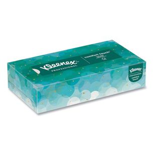 PAPER TOWELS AND NAPKINS | Kleenex 2-Ply Facial Tissues - White (100 Sheets/Box)