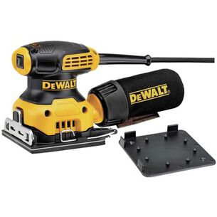 DRYWALL TOOLS | Factory Reconditioned Dewalt 2.3 Amp 1/4 Sheet Corded Finishing Sander Kit