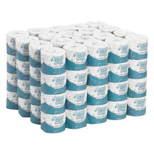 PAPER AND DISPENSERS | Georgia Pacific Professional 2-Ply Angel Soft Septic Safe Premium Bathroom Tissue - White (450 Sheets/Roll, 80 Rolls/Carton)