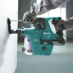 ROTARY HAMMERS | Makita 18V LXT Brushless Lithium-Ion SDS-PLUS 1 in. Cordless Rotary Hammer with HEPA Dust Extractor Attachment (Tool Only)