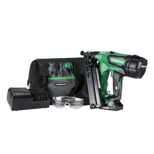 POWER TOOLS | Factory Reconditioned Metabo HPT 18V 15 Gauge Cordless Brushless Lithium-Ion Brad Nailer Kit