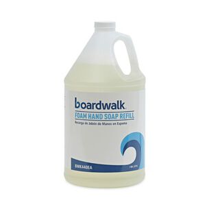 SKIN CARE AND HYGIENE | Boardwalk 1 Gallon Herbal Mint Scent Foaming Hand Soap - Light Yellow (4/Carton)