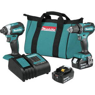 DISCOUNTS | Factory Reconditioned Makita 18V LXT Brushless Lithium-Ion 1/2 in. Cordless Drill/ Impact Driver Combo Kit (3 Ah)