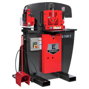 METAL FORMING | Edwards 115V 1 Phase 40 Ton Corded C Ironworker