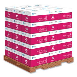 POWER TOOLS | HP Papers 96 Bright 20 lbs. Bond Weight 8.5-in x 11-in MultiPurpose20 Paper - White (40/Pallet)