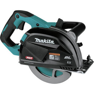 MITER SAWS | Makita 40V max XGT Brushless Lithium-ion 7-1/4 in. Cordless Metal Cutting Saw with Electric Brake and Chip Collector (Tool Only)