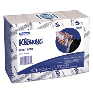 FACILITY MAINTENANCE SUPPLIES | Kleenex Multi-Fold 4-Pack Bundle Paper Towels - White (150/Pack, 16 Packs/Carton)