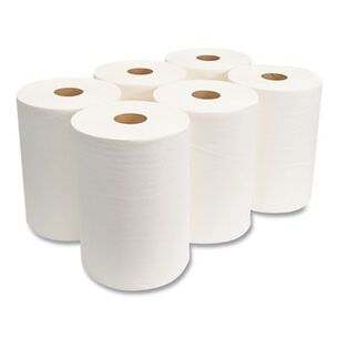 PRODUCTS | Morcon Paper 10 in. x 500 ft. 1-Ply TAD Roll Towels - White (6 Rolls/Carton)