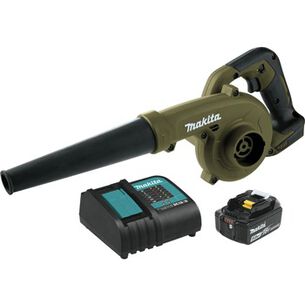 LEAF BLOWERS | Makita Outdoor Adventure 18V LXT Variable Speed Lithium-Ion Cordless Blower Kit (5 Ah)