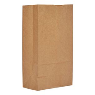 CLEANING AND SANITATION | General #12 7.06 in. x 4.5 in. x 13.75 in. 57 lbs. Capacity Grocery Paper Bags - Krafts (1 Bundle)