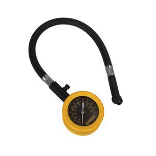 AIR TOOLS AND EQUIPMENT | Dewalt 12 in. Hose and Swivel Chuck Analog Dial Gauge with Bleeder