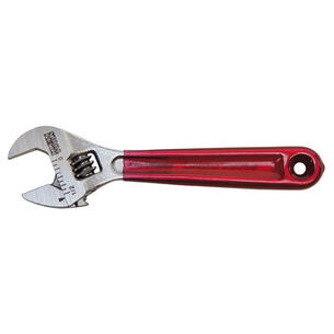 ADJUSTABLE WRENCHES | Klein Tools 4 in. Plastic Dipped Adjustable Wrench - Transparent Red Handle