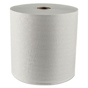 PRODUCTS | Kleenex 8 in. x 425 ft. 1.5 in. Core 1-Ply Hard Roll Paper Towels - White (12 Rolls/Carton)