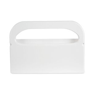 PAPER AND DISPENSERS | Boardwalk 16 in. x 3 in. x 11.5 in. Toilet Seat Cover Dispenser - White (2/Box)
