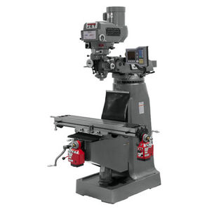 PRODUCTS | JET JTM-4VS 230/460V Variable Speed Milling Machine with 3-Axis ACU-RITE VUE DRO (Knee) and X/Y-Axis Powerfeeds