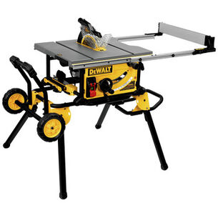 PRODUCTS | Factory Reconditioned Dewalt DWE7491RSR Site-Pro 15 Amp Compact 10 in. Jobsite Table Saw with Rolling Stand