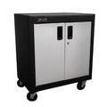 Cabinets | Homak GS04002270 2-Door Mobile Cabinet with Gliding Shelf image number 0