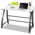  | Safco 1938TG 47 in. x 23 in. x 37 in. Xpressions Computer Desk - Frosted/Black image number 1