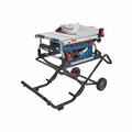 Table Saws | Bosch GTS15-10 120V 15 Amp 10 in. Corded Jobsite Table Saw with Gravity-Rise Wheeled Stand image number 0