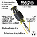 Screwdrivers | Klein Tools 32308 8-in-1 Adjustable Length Multi-Bit Stubby Screwdriver image number 1