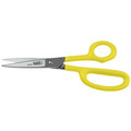 Scissors | Klein Tools 22003 8 in. High-Leverage Utility Shear with Extended Handle and Serrated Blade image number 0