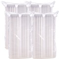 Facility Maintenance & Supplies | Dart C57PST1 5.8 in. x 6 in. x 3 in. ClearSeal Hinged-Lid Plastic Containers - Clear (500/Carton) image number 2