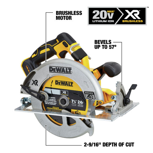 Porter Cable 20V Brushless 7-1/4 Circular Saw