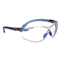 Safety Glasses | 3M 7100079183 Solus 1000 Series Safety Glasses - Blue Plastic Frame Clear Polycarbonate Lens image number 0