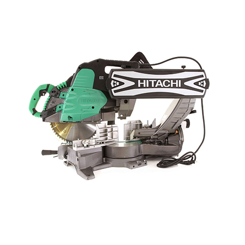 Hitachi 12 in. Sliding Dual Compound Miter Saw with Laser Marker