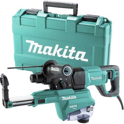 Rotary Hammers | Makita HR2663 8 Amp AVT HEPA Dust Extractor Corded 1 in. SDS-Plus Rotary Hammer With D-Handle image number 0