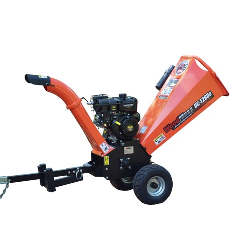 Chipper Shredders | Detail K2 DC-1260-0001 WoodMaxx DC-1260 4 in. Self-Feeding Gas-Powered Wood Chipper with Electric Start Briggs XR-2100 Engine image number 0