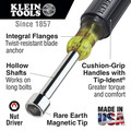 Hand Tool Sets | Klein Tools 631M 7-Piece 3 in. Shaft Magnetic Nut Drivers Set image number 1