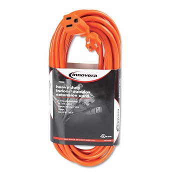 Innovera Indoor/Outdoor 13 Amp 25 ft. Extension Cord - Orange