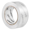 Mothers Day Sale! Save an Extra 10% off your order | Universal UNV63120 3 in. Core 1.88 in. x 109 yds. 1.7 mil Deluxe General-Purpose Acrylic Box Sealing Tape - Clear (6/Pack) image number 1