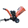 Chipper Shredders | Detail K2 DC-1260-0004 WoodMaxx DC-1260 4 in. Self-Feeding Gas-Powered Wood Chipper with Pull Start Vanguard Engine image number 0