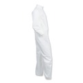 Bib Overalls | KleenGuard KCC 44316 A40 Elastic-Cuff and Ankles Coveralls - Triple Extra Large, White (25/Carton) image number 4