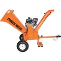 Chipper Shredders | Power King PK0915-EH 14 HP KOHLER CH440 Engine Electric Start 5 in. Chipper Shredder with Extra Steel Blades/All-Weather Protective Cover/Wheel Base Extension Kit/Tow Bar image number 4