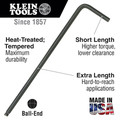 Hex Keys | Klein Tools BLM3 3mm L-Style Ball-End Hex Key image number 1