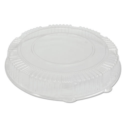 Mothers Day Sale! Save an Extra 10% off your order | WNA WNA A18PETDM 18 in. Diameter x 2.75 in. Caterline Plastic Dome Lids - Clear (25/Carton) image number 0