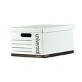 Mothers Day Sale! Save an Extra 10% off your order | Universal 9523001 12 in. x 15 in. x 10 in. Letter/Legal Files Basic-Duty Economy Record Storage Boxes - White (10/Carton) image number 0