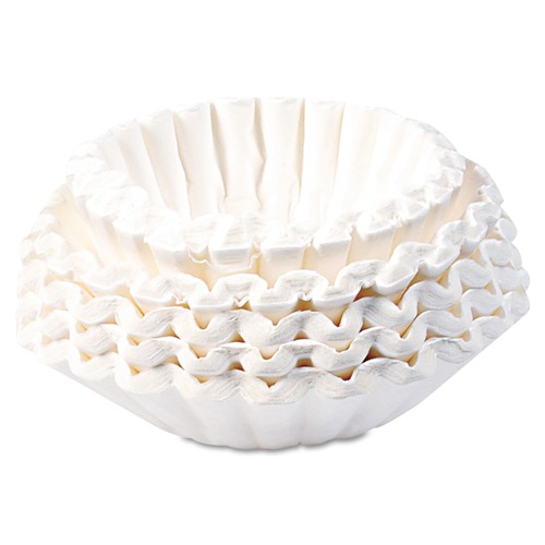 Mothers Day Sale! Save an Extra 10% off your order | BUNN 20132.0000 12 Cup Size Flat Bottom Coffee Filters (250/Pack) image number 0