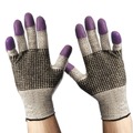 Work Gloves | KleenGuard KIM97430 220 mm Length G60 PURPLE NITRILE Cut Resistant Glove - Small/Size 7, Blue/White (12/Carton) image number 4