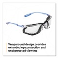 Eye Protection | 3M 7000128259 CCS Protective Eyewear with Foam Gasket - Blue Plastic Frame/Clear Polycarbonate Lens image number 3