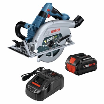 Factory Reconditioned Bosch GKS18V-26LB14-RT 18V PROFACTOR Brushless Lithium-Ion 7-1/4 in. Cordless Strong Arm Blade-Left Circular Saw Kit (8 Ah)