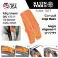 Wire & Conduit Tools | Klein Tools 51607 Aluminum Conduit Bender Full Assembly 3/4 in. EMT with Angle Setter image number 2