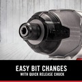 Impact Drivers | Porter-Cable PCC641LB 20V MAX 1.3 Ah Cordless Lithium-Ion 1/4 in. Hex Impact Driver Kit image number 4