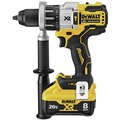 Combo Kits | Factory Reconditioned Dewalt DCK299D1W1R 20V MAX XR Brushless Lithium-Ion 1/2 in. Cordless Hammer Drill and 1/4 in. Impact Driver Combo Kit with 2 Batteries (2 Ah/8 Ah) image number 6