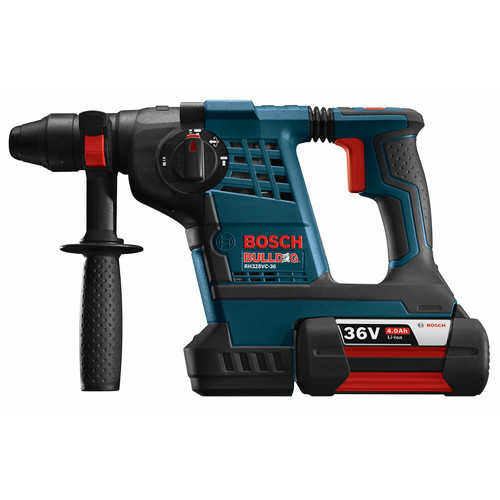 Bosch 36V Cordless Lithium-Ion 1-1/8 in. SDS Plus Rotary Hammer Kit