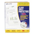  | C-Line 62029 11 in. x 8-1/2 in. 2 in. Recycled Polypropylene Sheet Protectors - Reduced Glare (100/Box) image number 0
